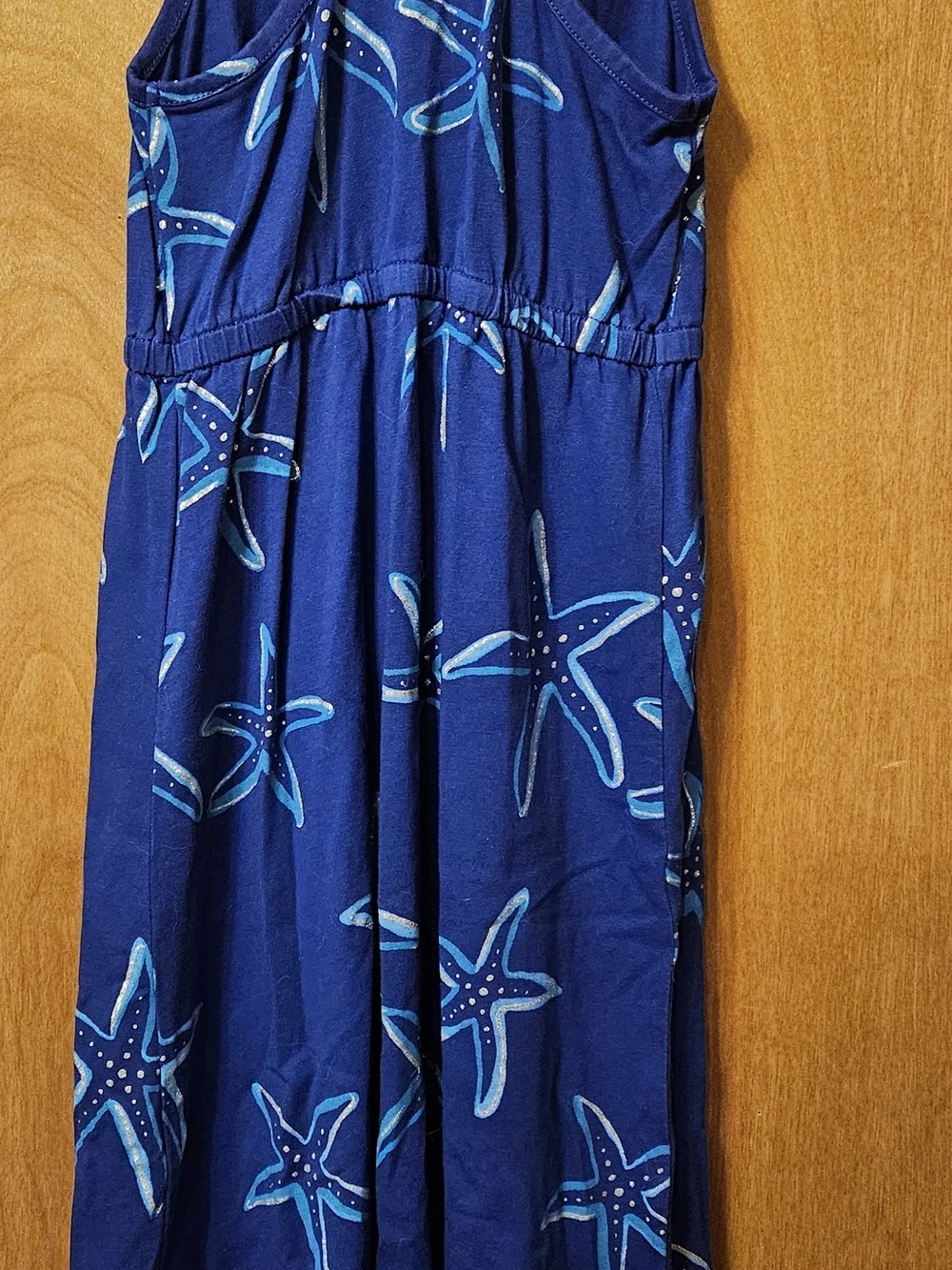 Gymboree Navy Blue Starfish Print Casual Dress